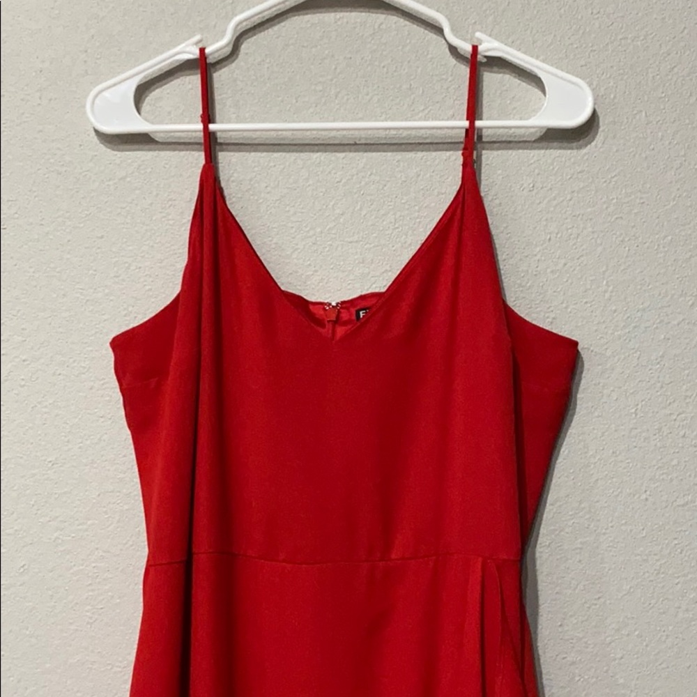 Red Maxi dress